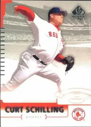 2004 SP Authentic #82 - Curt Schilling - Boston Red Sox