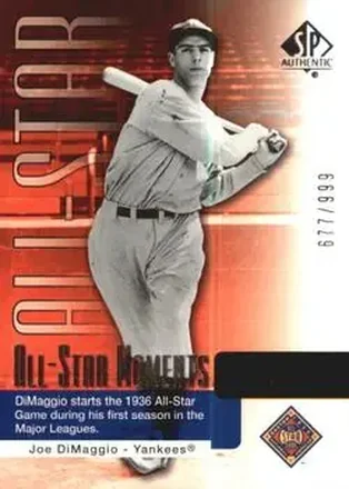 2004 SP Authentic #134 Joe DiMaggio