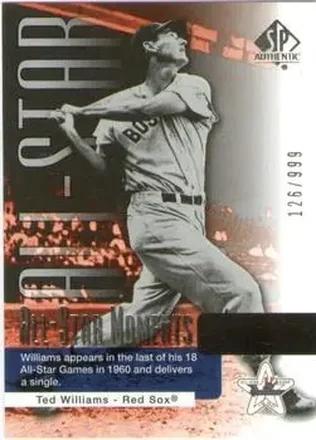 2004 SP Authentic #143 - Ted Williams - Boston Red Sox