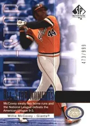 2004 SP Authentic #147 - Willie McCovey - San Francisco Giants