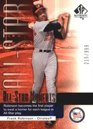 2004 SP Authentic #149 - Frank Robinson - Baltimore Orioles