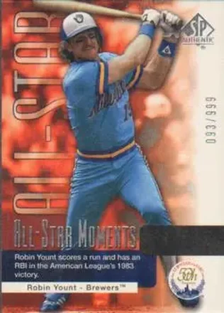 2004 SP Authentic #157 - Robin Yount - Milwaukee Brewers
