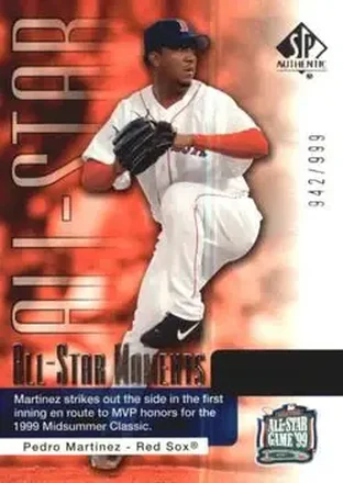 2004 SP Authentic #171 - Pedro Martinez - Boston Red Sox