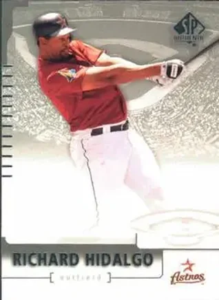 2004 SP Authentic #25 - Richard Hidalgo - Houston Astros