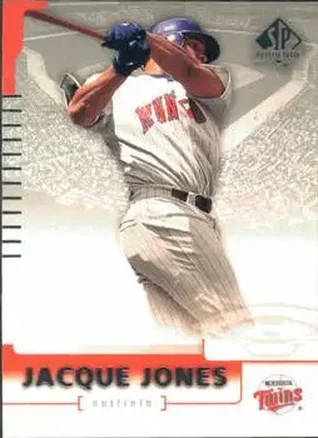 2004 SP Authentic #34 - Jacque Jones - Minnesota Twins