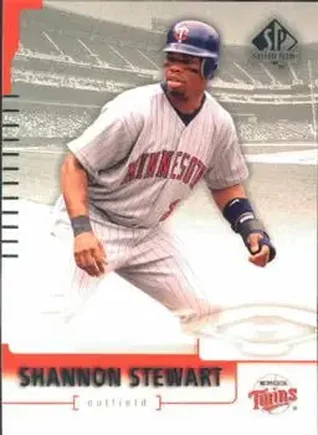 2004 SP Authentic #51 - Shannon Stewart - Minnesota Twins