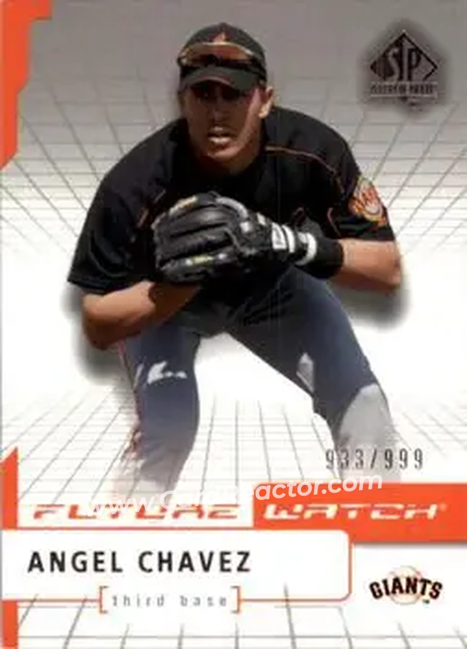 2004 SP Authentic #91 - Angel Chavez - San Francisco Giants - Front
