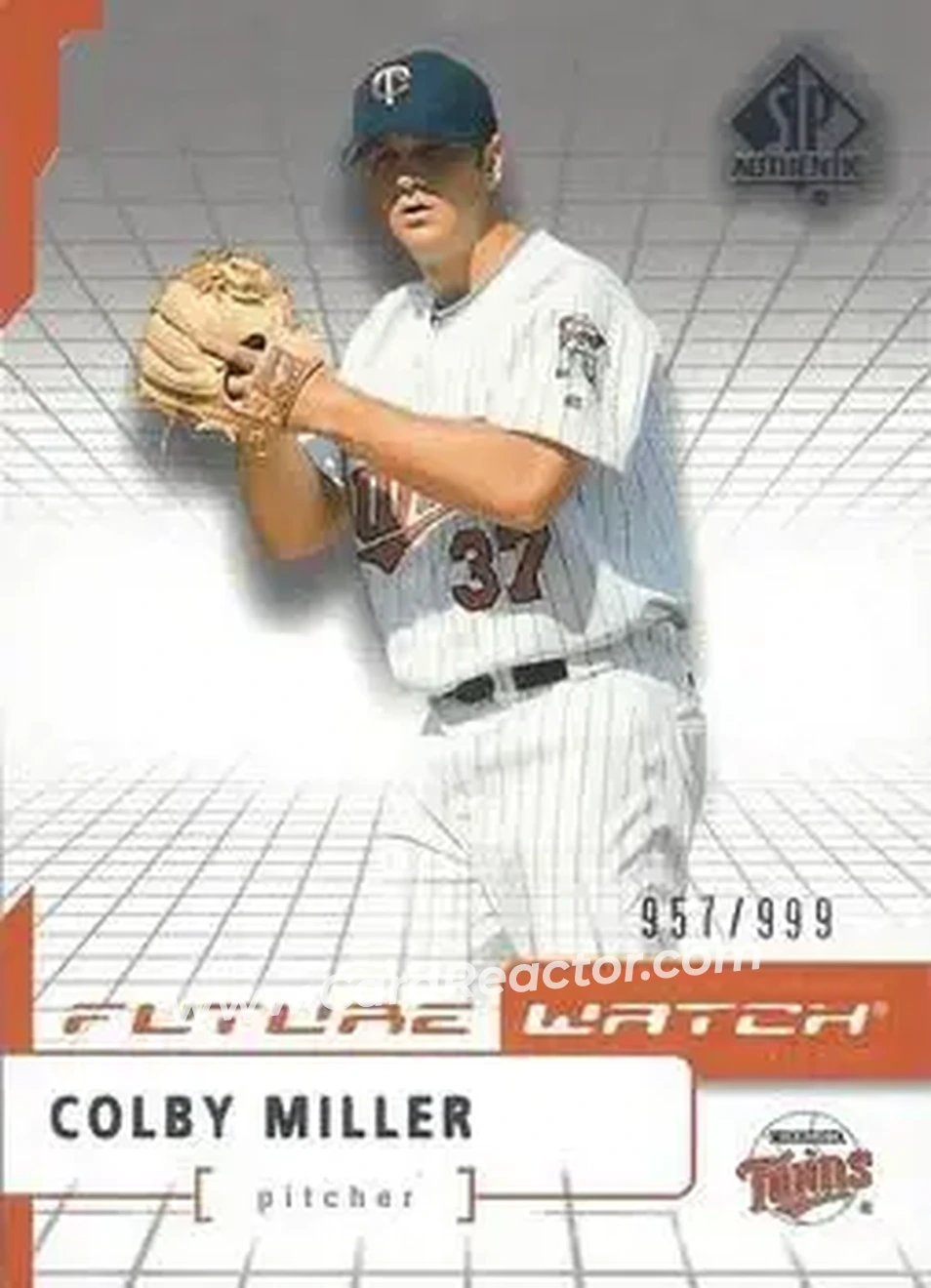 2004 SP Authentic #95 - Colby Miller - Minnesota Twins - Front