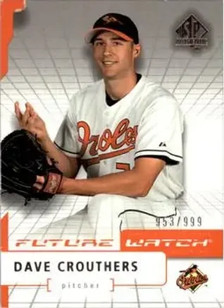 2004 SP Authentic #96 Dave Crouthers
