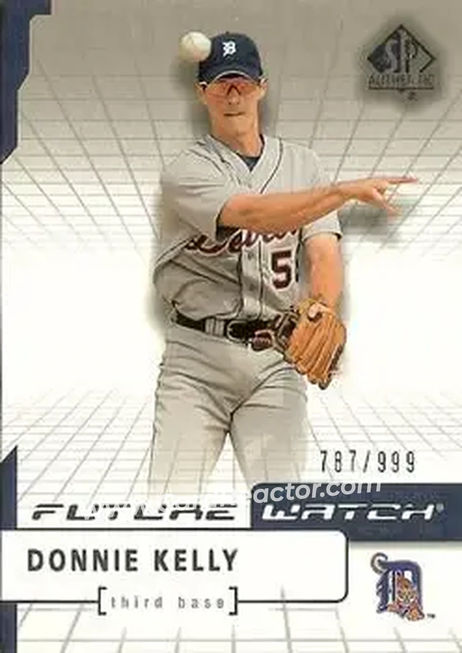 2004 SP Authentic #98 - Don Kelly - Detroit Tigers - Front 2004 SP Authentic #98 - Don Kelly - Detroit Tigers - Front