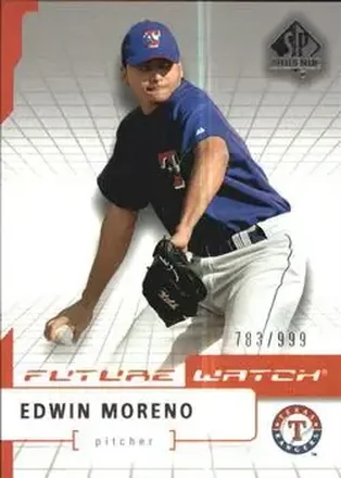 2004 SP Authentic #101 Edwin Moreno