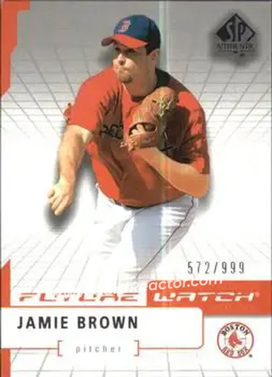2004 SP Authentic #108 - Jamie Brown - Boston Red Sox - Front