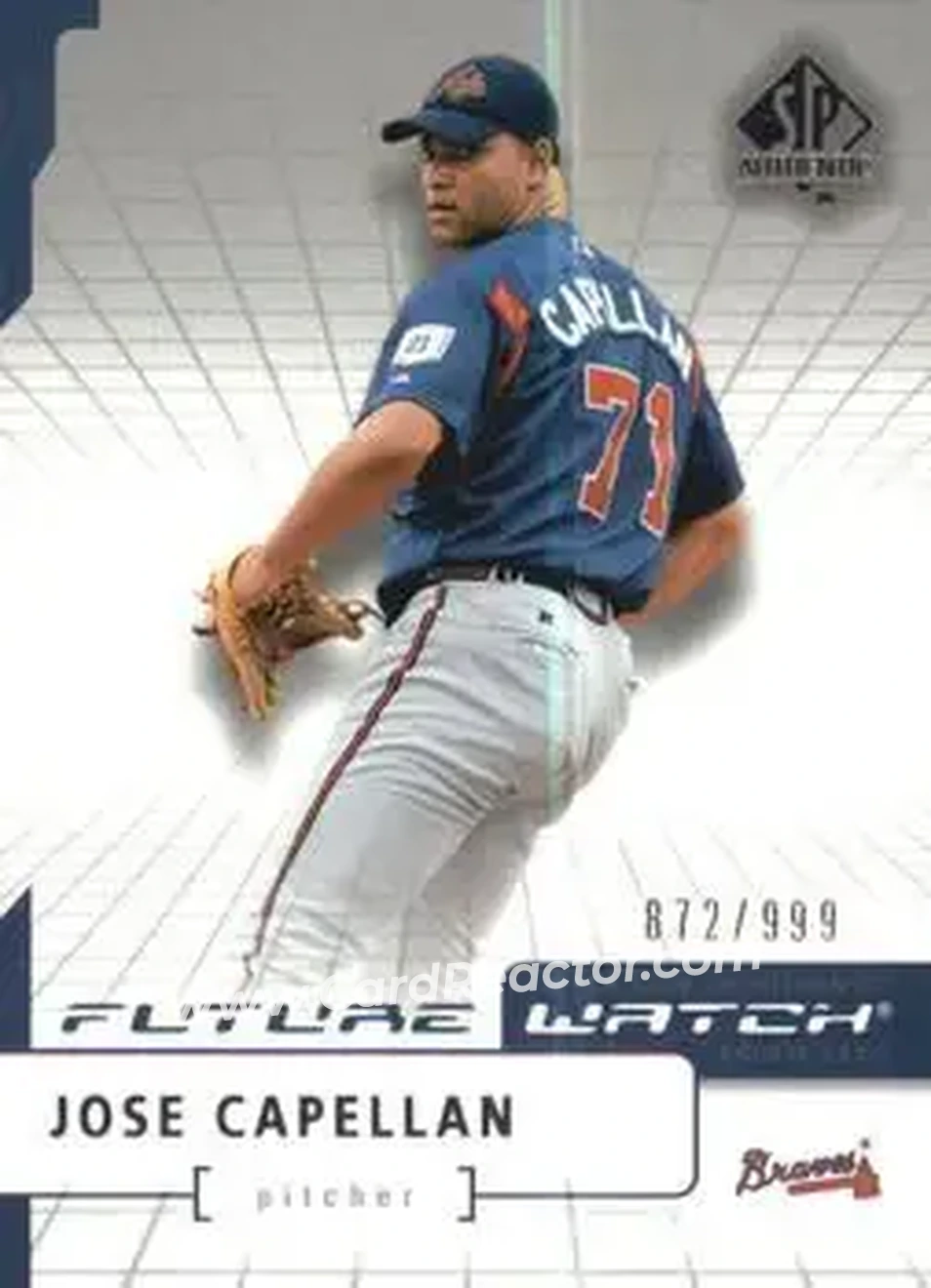 2004 SP Authentic #114 - Jose Capellan - Atlanta Braves - Front