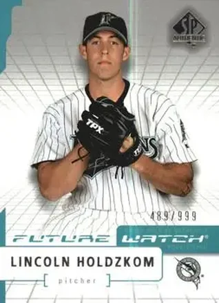 2004 SP Authentic #119 - Lincoln Holdzkom - Florida Marlins