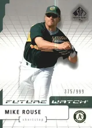2004 SP Authentic #123 - Mike Rouse - Oakland Athletics