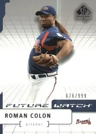 2004 SP Authentic #125 - Roman Colon - Atlanta Braves