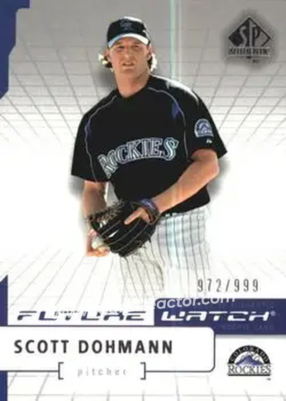 2004 SP Authentic #128 - Scott Dohmann - Colorado Rockies - Front