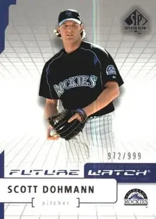 2004 SP Authentic #128 - Scott Dohmann - Colorado Rockies