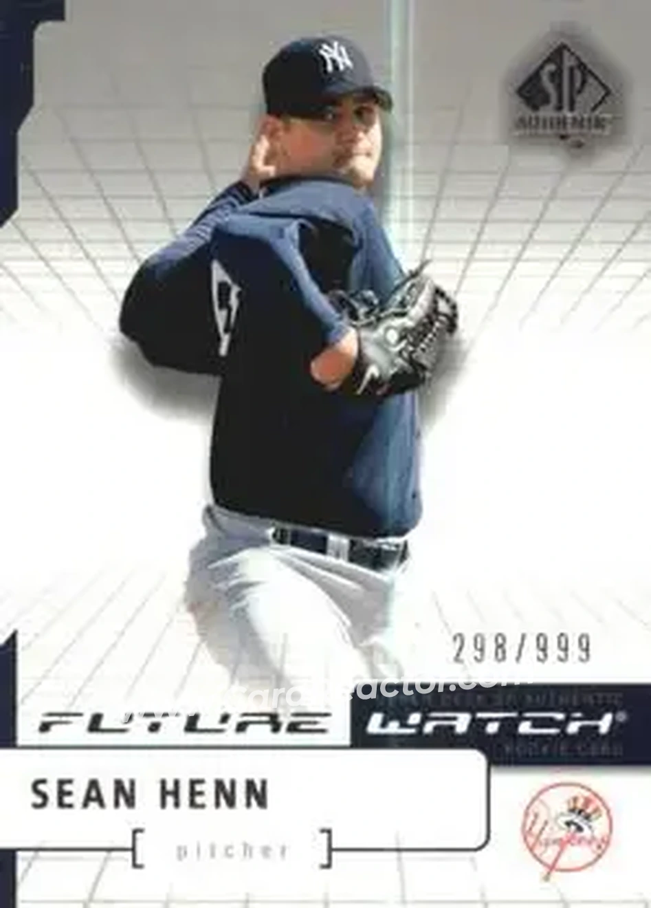 2004 SP Authentic #129 - Sean Henn - New York Yankees - Front