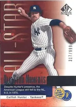 2004 SP Authentic #152 - Jim Hunter - New York Yankees