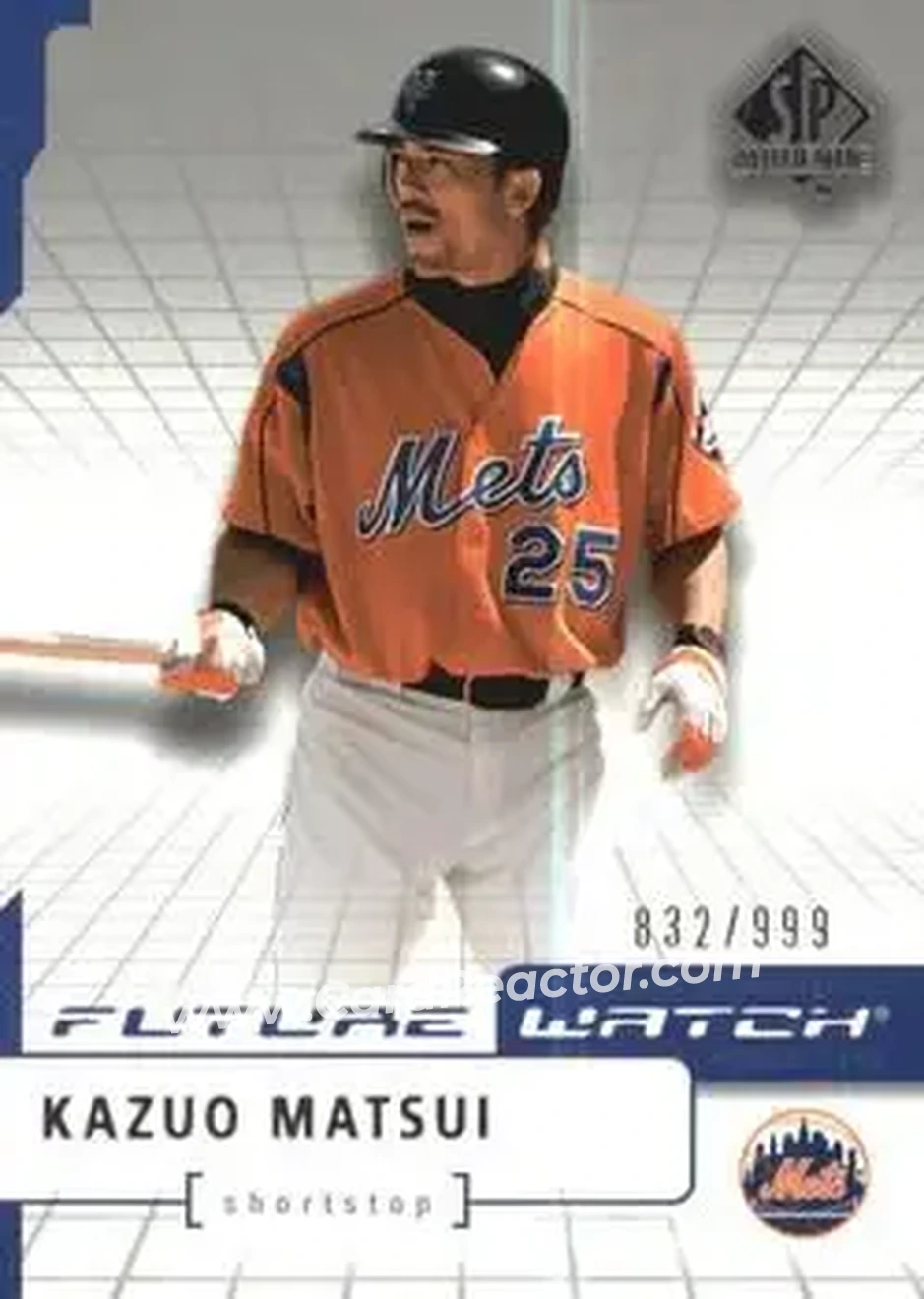 2004 SP Authentic #180 - Kazuo Matsui - New York Mets - Front