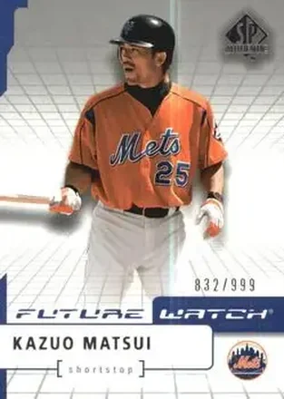 2004 SP Authentic #180 - Kazuo Matsui - New York Mets