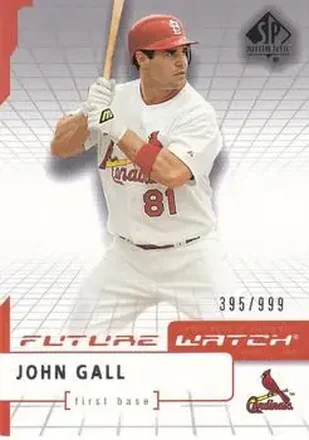 2004 SP Authentic #182 - John Gall - St. Louis Cardinals