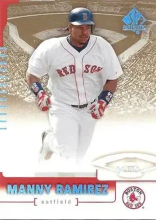 2004 SP Authentic - Gold #40 - Manny Ramirez - Boston Red Sox