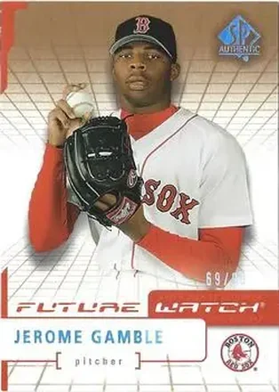 2004 SP Authentic - Gold #110 - Jerome Gamble - Boston Red Sox