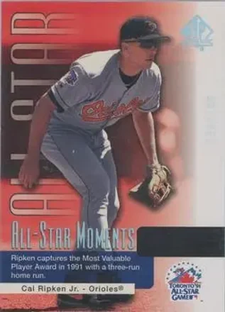 2004 SP Authentic - Gold #162 - Cal Ripken - Baltimore Orioles