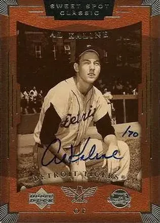2004 SP Authentic - Autographed Buybacks #1 - Al Kaline - Detroit Tigers