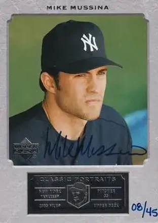 2004 SP Authentic - Autographed Buybacks #57 - Mike Mussina - New York Yankees