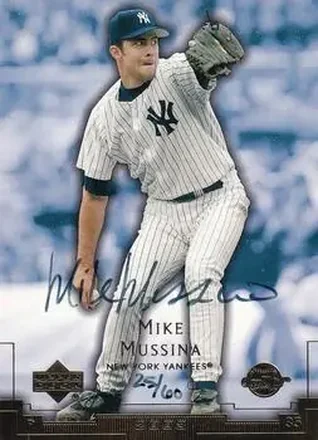 2004 SP Authentic - Autographed Buybacks #79 - Mike Mussina - New York Yankees
