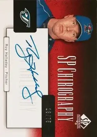 2004 SP Authentic - SP Chirography #CA-HY - Roy Halladay - Toronto Blue Jays