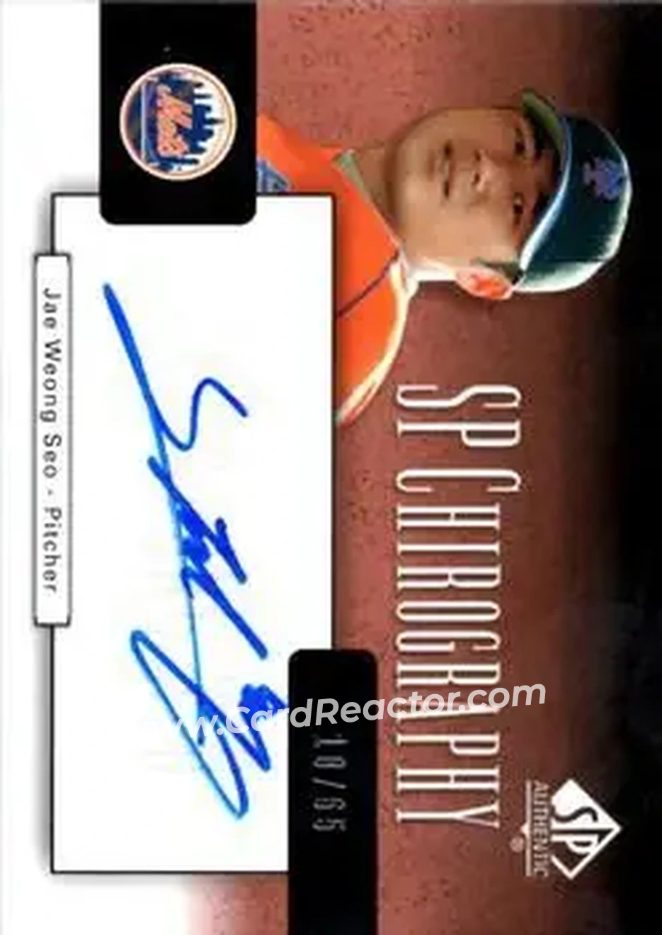 2004 SP Authentic - SP Chirography Bronze #CA-JS - Jae Seo - New York Mets - Front