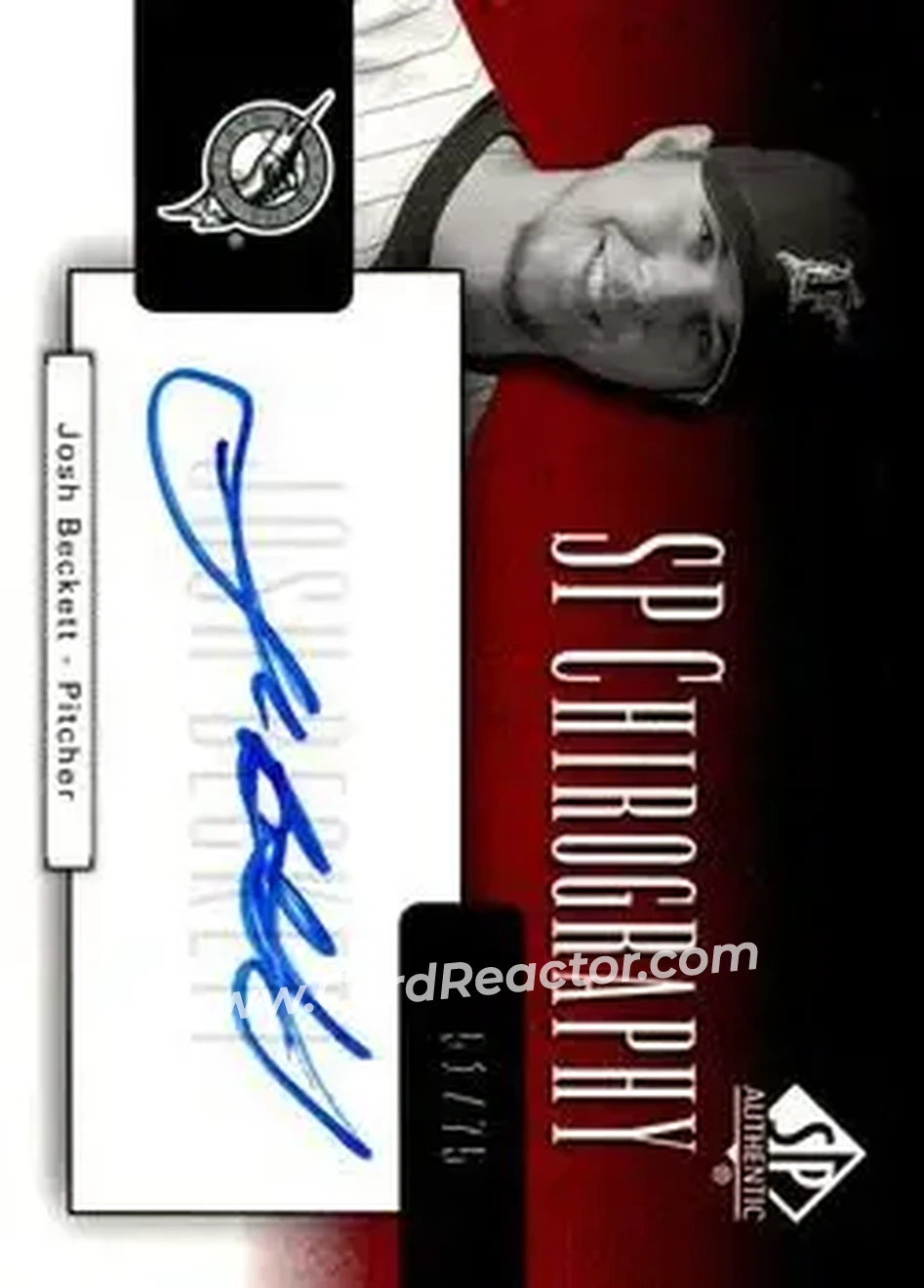 2004 SP Authentic - SP Chirography Duo Tone #CA-JB - Josh Beckett - Florida Marlins - Front