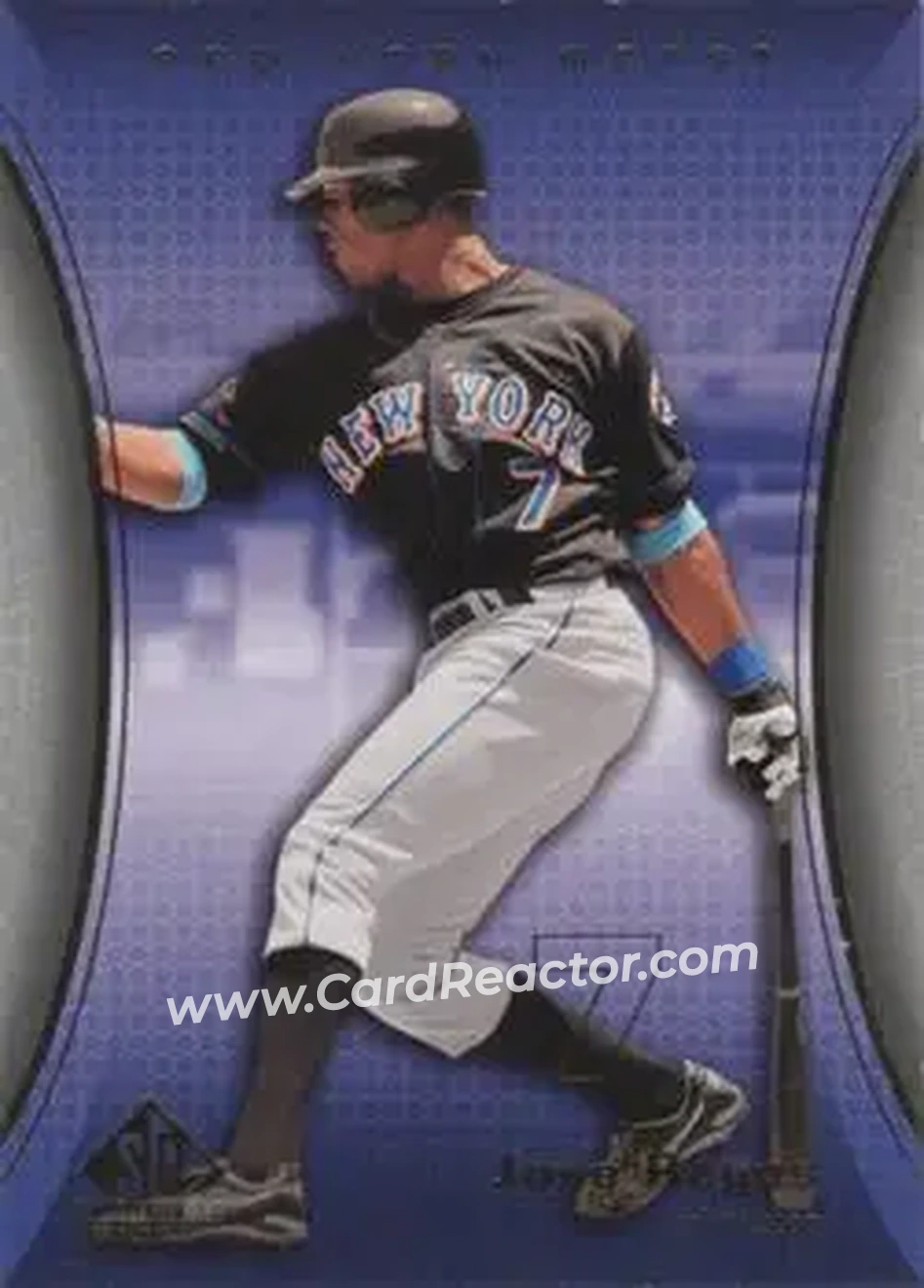 2004 SP Game Used Patch #24 - Jose Reyes - New York Mets - Front 2004 SP Game Used Patch #24 - Jose Reyes - New York Mets - Front