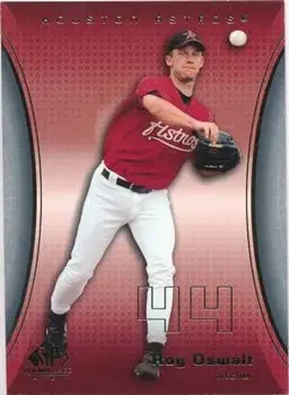 2004 SP Game Used Patch #29 - Roy Oswalt - Houston Astros
