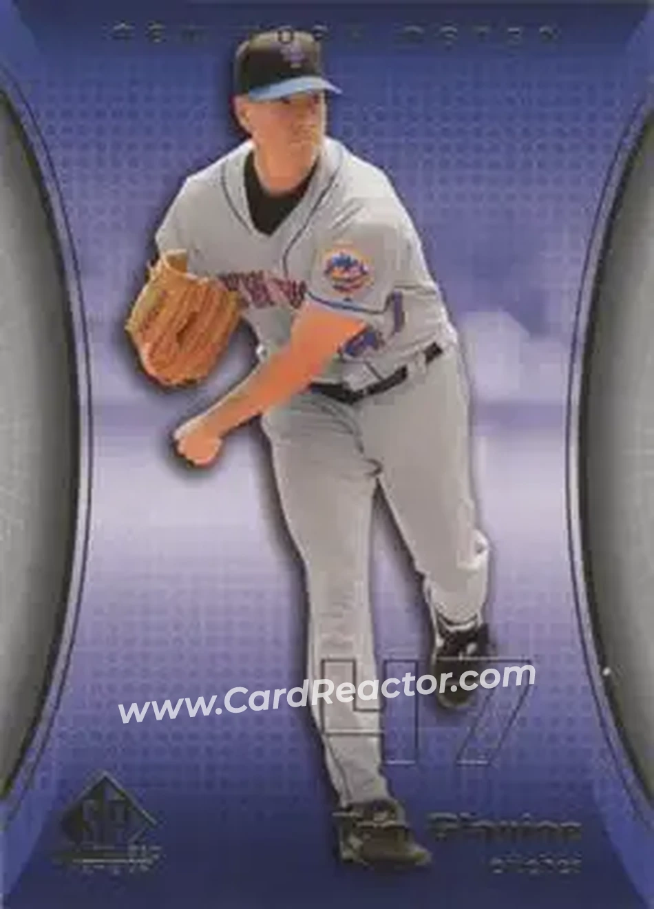 2004 SP Game Used Patch #35 - Tom Glavine - New York Mets - Front