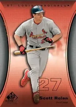 2004 SP Game Used Patch #37 - Scott Rolen - St. Louis Cardinals