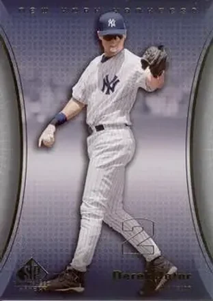 2004 SP Game Used Patch #58 - Derek Jeter - New York Yankees