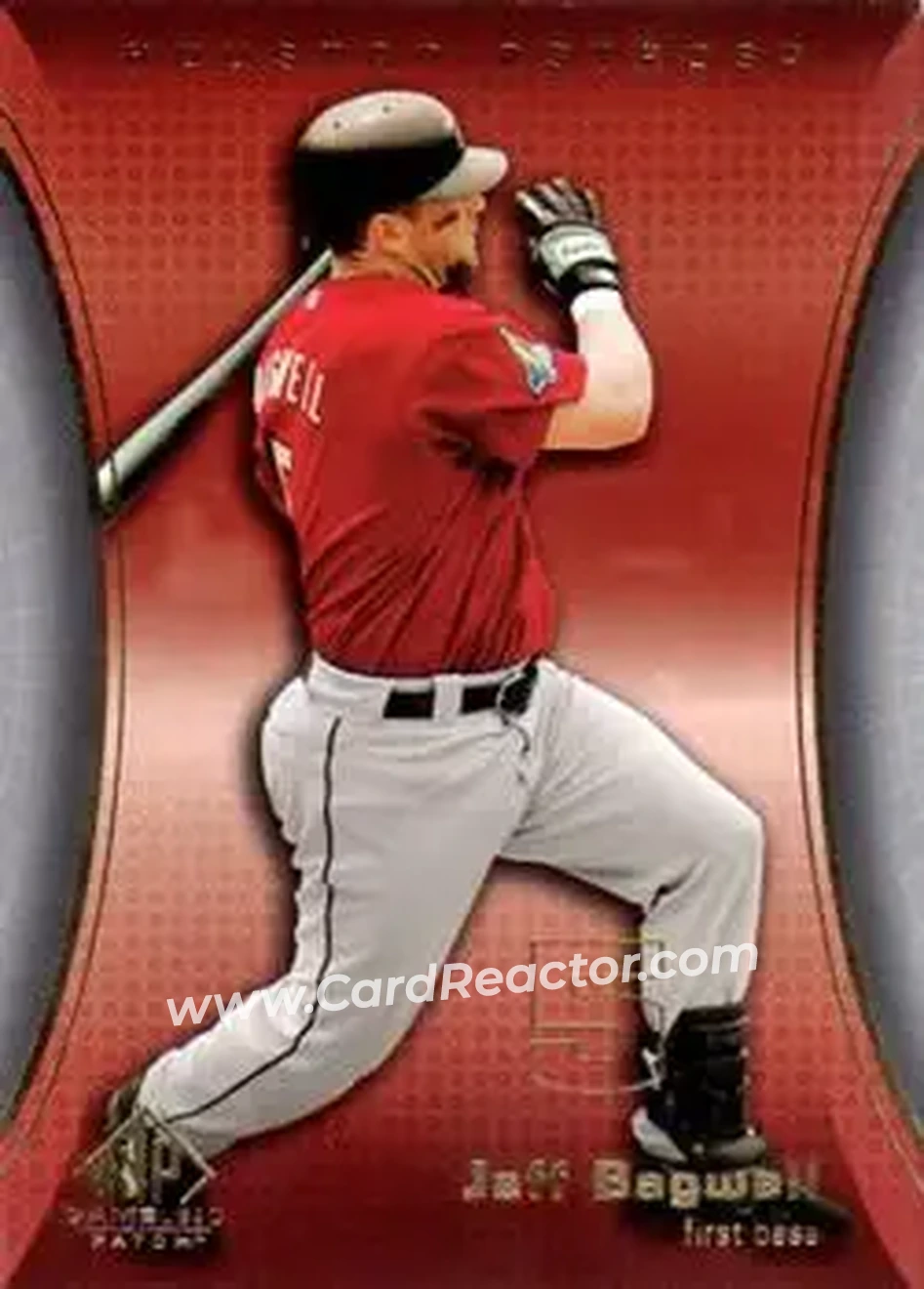 2004 SP Game Used Patch #59 - Jeff Bagwell - Houston Astros - Front