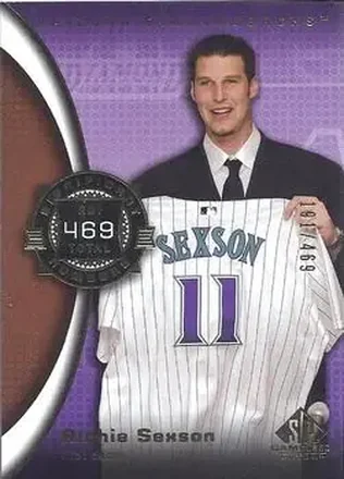2004 SP Game Used Patch #65 - Richie Sexson - Arizona Diamondbacks