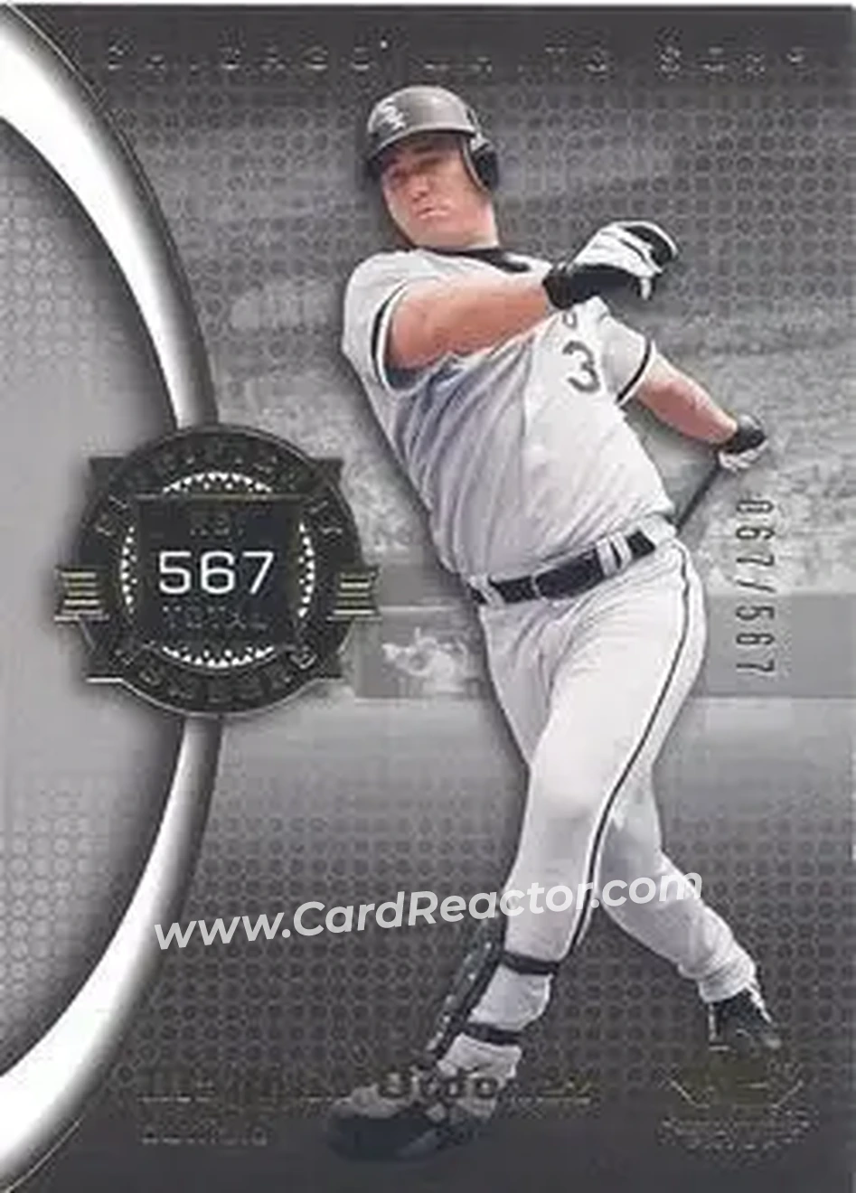 2004 SP Game Used Patch #66 - Magglio Ordonez - Chicago White Sox - Front