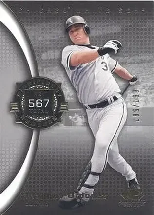 2004 SP Game Used Patch #66 - Magglio Ordonez - Chicago White Sox