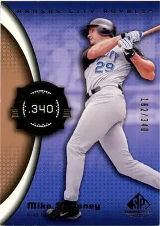 2004 SP Game Used Patch #82 - Mike Sweeney - Kansas City Royals