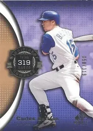 2004 SP Game Used Patch #84 - Carlos Beltran - Kansas City Royals
