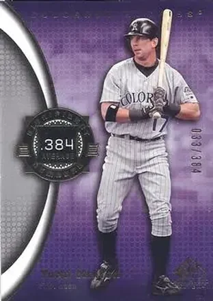 2004 SP Game Used Patch #85 - Todd Helton - Colorado Rockies