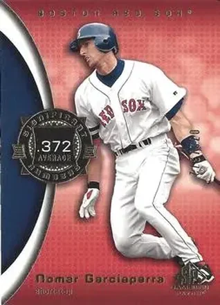 2004 SP Game Used Patch #86 - Nomar Garciaparra - Boston Red Sox