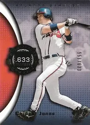 2004 SP Game Used Patch #88 - Chipper Jones - Atlanta Braves